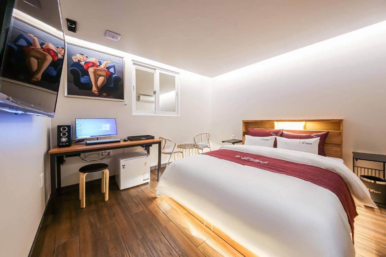 Hotel Yeogijoa Gwangju Metropolitan City Exteriör bild