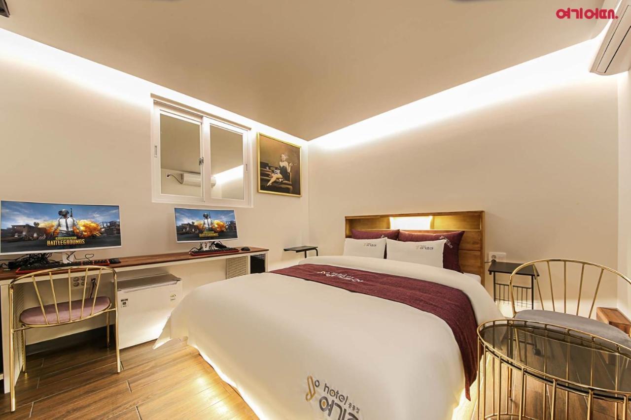 Hotel Yeogijoa Gwangju Metropolitan City Exteriör bild